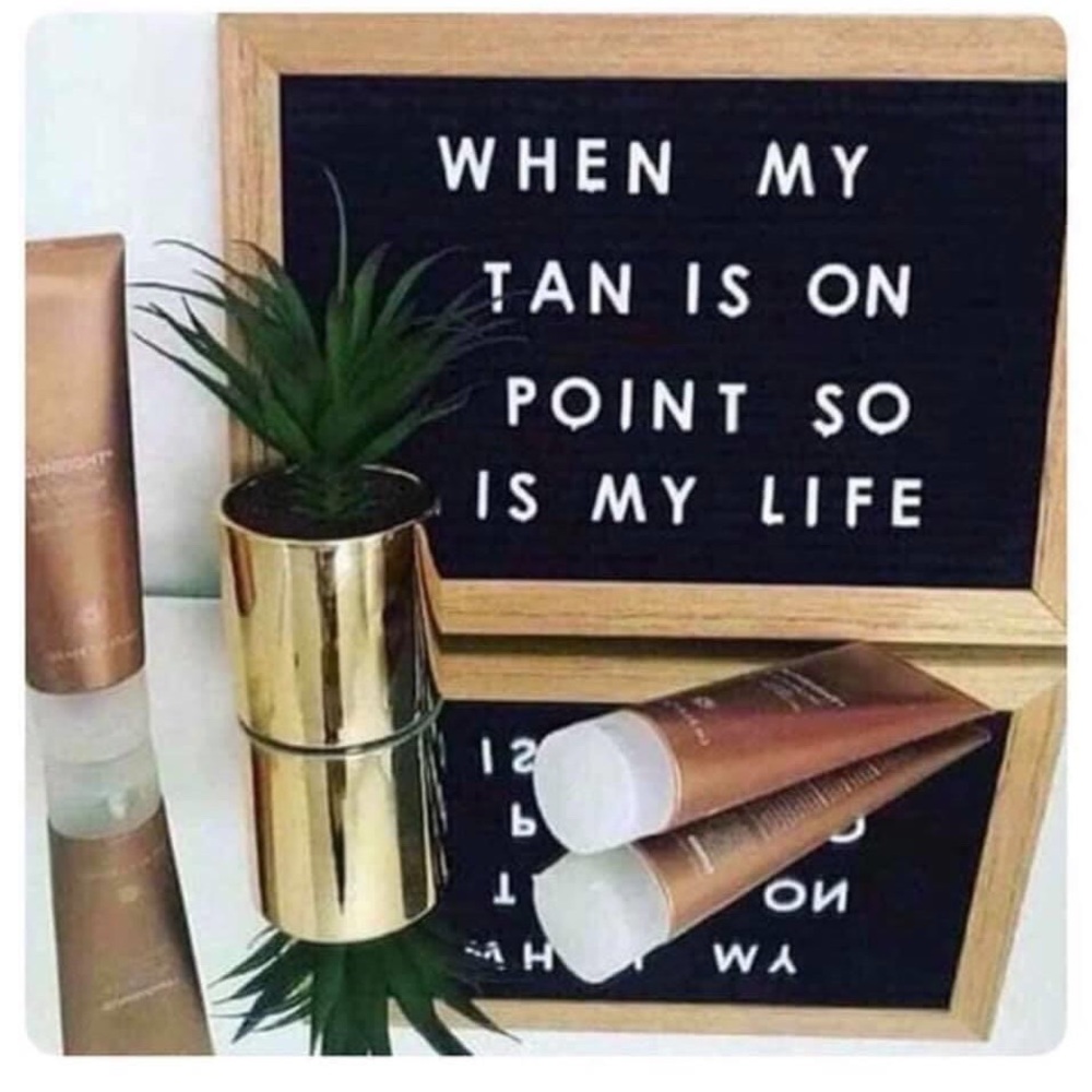Sunless tanner -hold for tylene